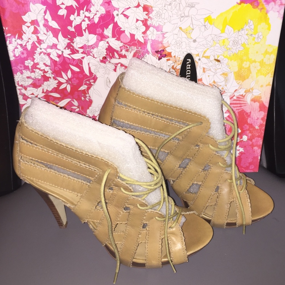 Chinese Laundry Lace up Sandals/heels